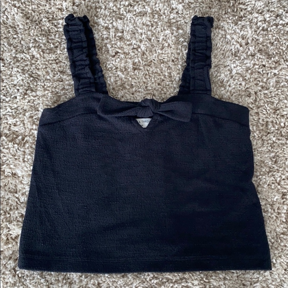 Madewell black tank top
